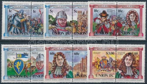 St. vincent-grenadines stamp union island british monarchs mnh 1984 ws171439