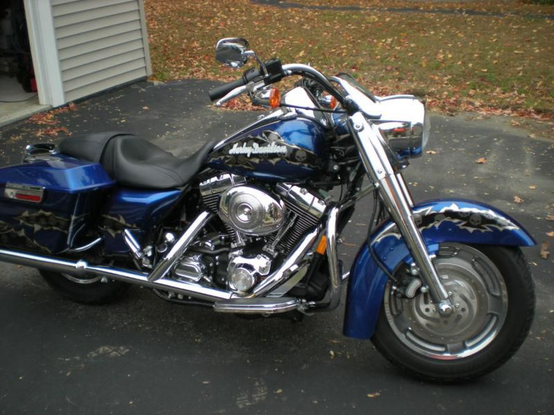 Harley Davidson Road King Custom, HD Custom Paint, Extra Chrome, 2749 Miles