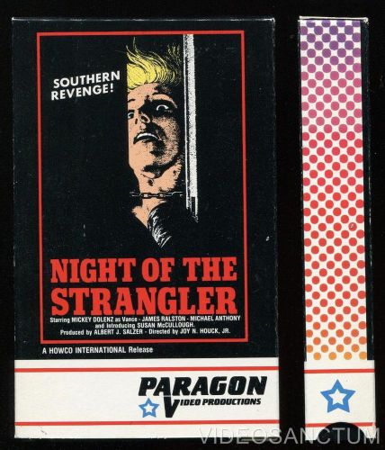 HORROR BETA NOT VHS NIGHT OF THE STRANGLER 1972 PARAGON VIDEO PROSTITUTION CULT