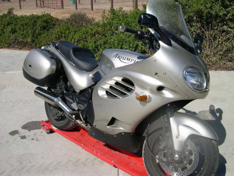 2000 Triumph Trophy 1200 silver with lots of extras