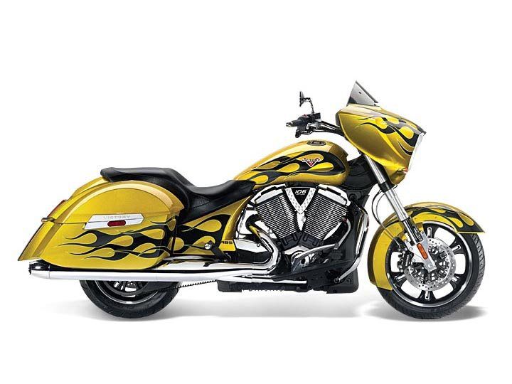 2014 victory cross country factory custom paint