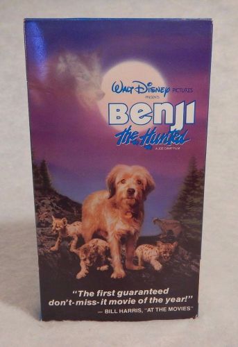 Betamax Beta Benji The Hunted 1987 Disney
