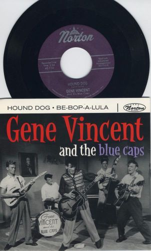Gene Vincent 45rpm and picture sleeve
