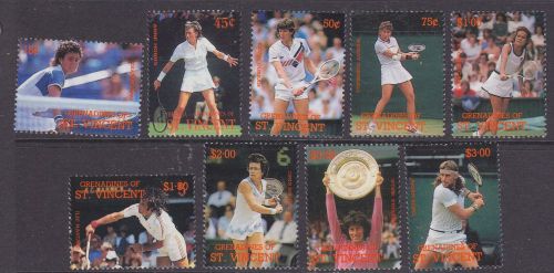 St vincent 1988 tennis um-mint