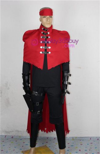 Final fantasy vii 7 vincent valentine cosplay costume