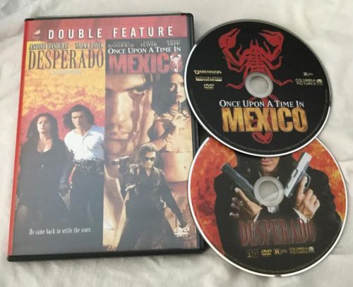 Once Upon a Time In Mexico/ Desperado (DVD) Robert Rodriguez Double Feature