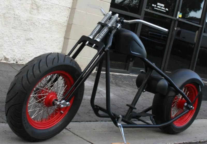 MMW FATSO ROLLING CHASSIS , EXILE STYLE FAT FRONT TIRE