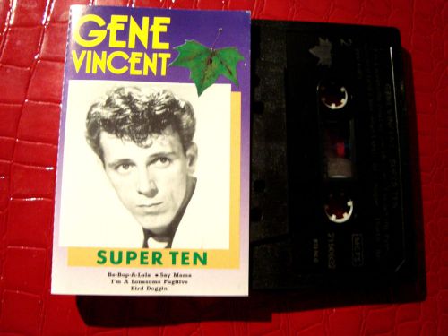 Gene vincent tape super ten made in holland rare
