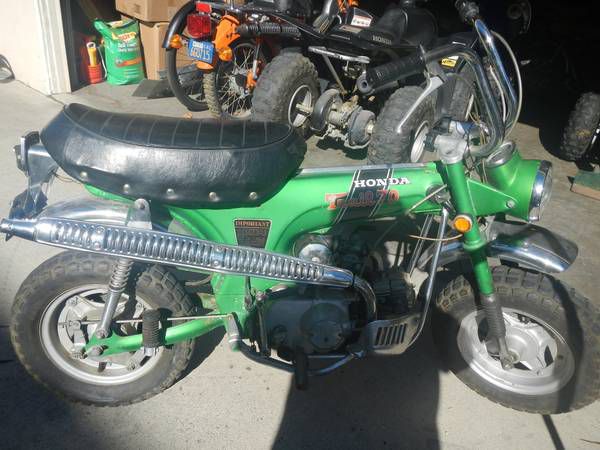 1970 Honda ct 70h model with clutch