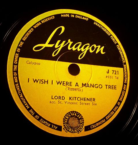 Calypso-U.K. Lyragon 721 Lord Kitchener &amp; St. Vincent Street Six (nice!)