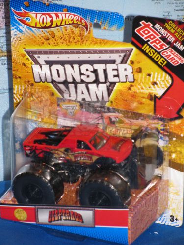 Hot wheels monster jam desperado topps 1st ed 2012 **brand new &amp; rare**