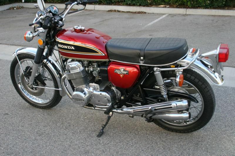 1975 Honda CB 750 K5 Red Museum Quality Unrestored Fully Documented Low Miles