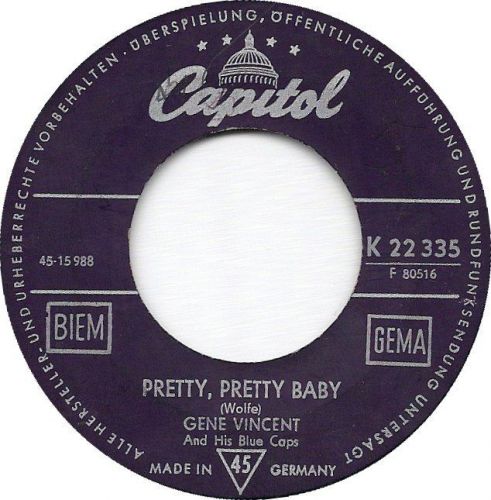 Pretty, pretty baby / race with the devil gene vincent