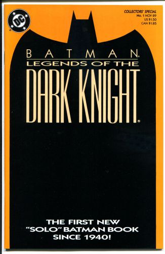 Batman: legends of the dark knight #1, nm, shaman, 1989, hannigan, john beatty