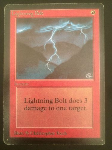 Mtg lightning bolt beta (3/3)