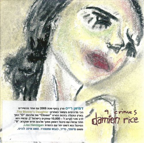 Damien rice 9 crime&#039;s rare israeli promo cd lisa hannigan