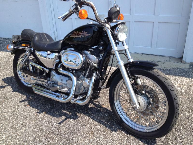 1997 Harley Sportster XLH 883 Hugger,low miles, recent service, low seat height