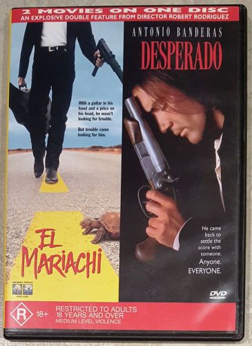 El mariachi / desperado (2 movies - robert rodriguez) dvd (region 4)