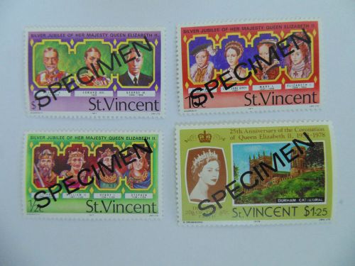 L658 - st vincent specimen stamps