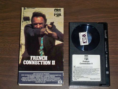 THE FRENCH CONNECTION II - BETA LIKE NEW RARE - 1975 Gene Hackman - CBS/FOX - 2