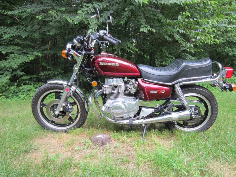 1980 honda cm-400t "standard" motorcycle