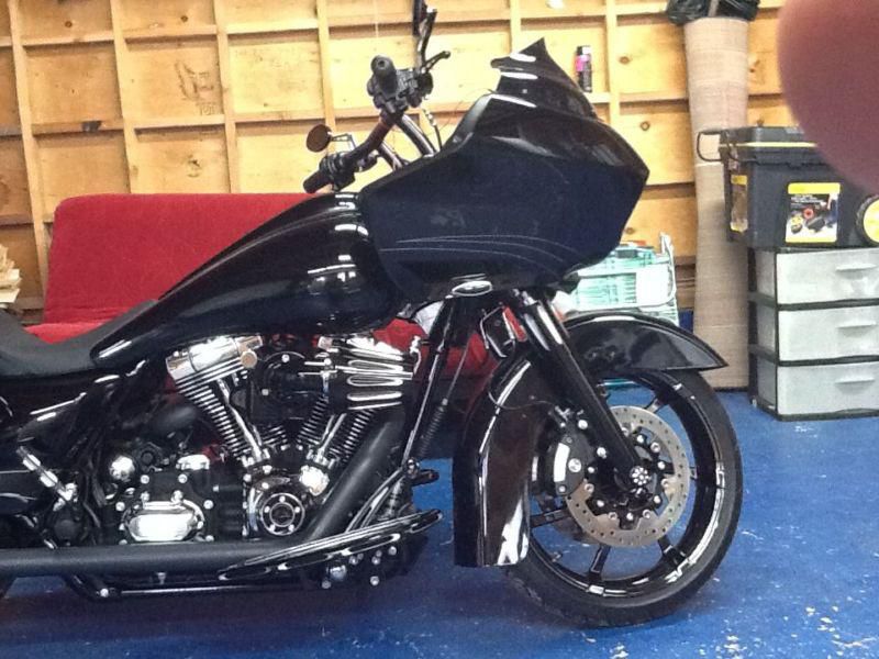2012 road glide custom, black, great condition with lots of EXTRAS