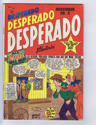 Desperado #5 lev gleason 1948