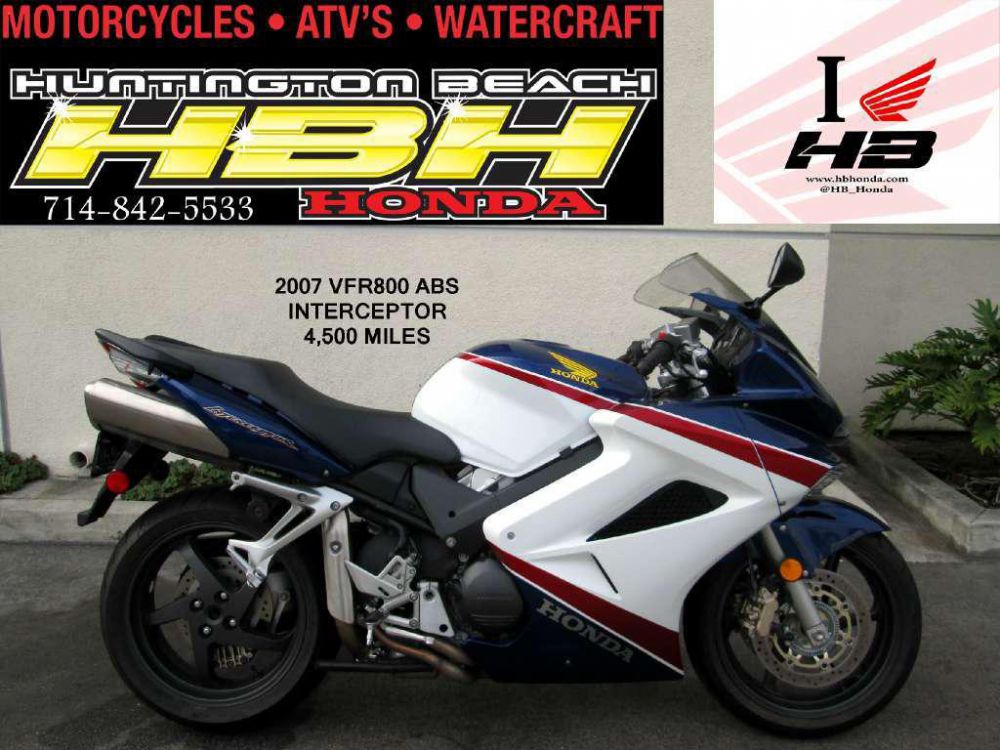 2007 Honda Interceptor ABS (VFR800FI ABS) Sportbike 