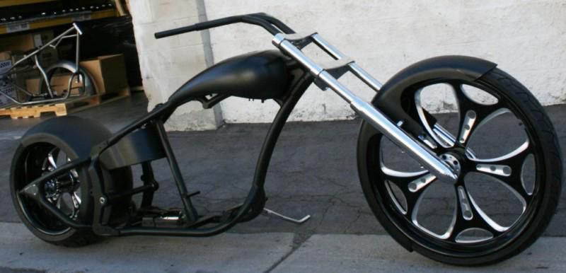 Mmw american holeshot 300 rear , 26 front pro-street softail rolling chassis