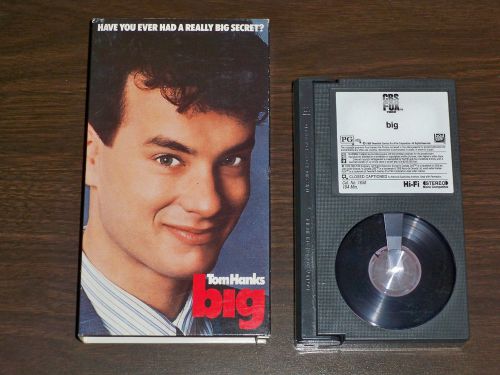BIG - BETA LIKE NEW RARE - 1988 Tom Hanks Elizabeth Perkins - CBS/FOX