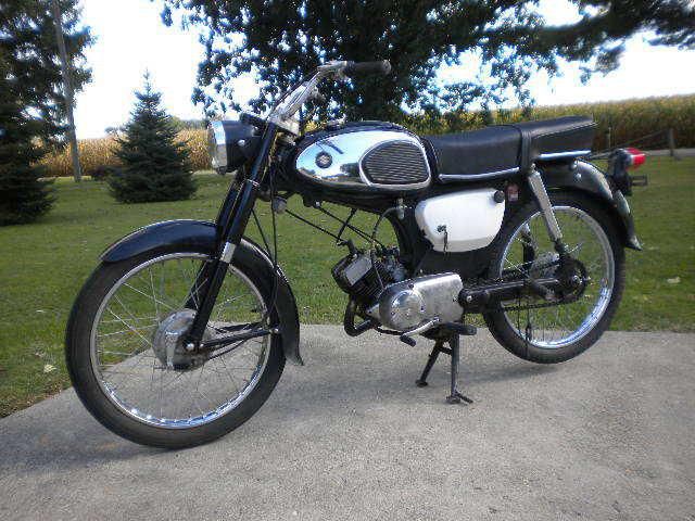 Rare Vintage 1966 Suzuki M15 50cc Motorcycle