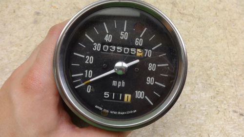 1971 hodaka ace 100 s643~ speedo speedometer gauge working