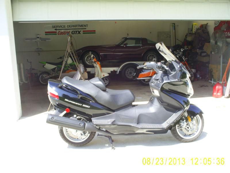 2009 suzuki burgman 650  scooter