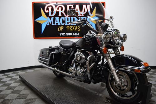 2013 harley-davidson touring 2013 flhp road king police abs/103" low miles*