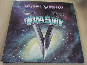 VINNIE VINCENT INVASION - ALL SYSTEMS GO 1988 LP KISS HARD ROCK