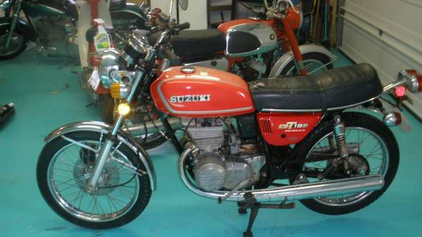 1975 suzuki gt185, complete, titled project