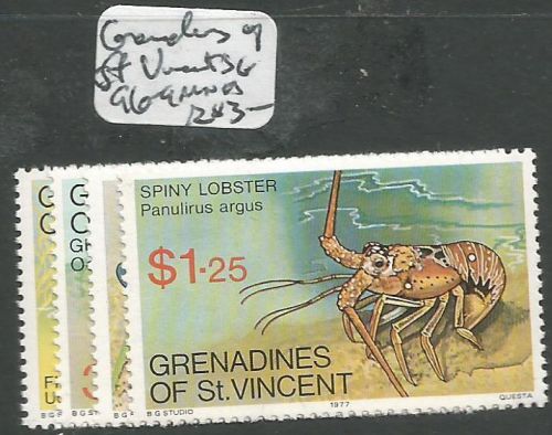 Grenadines of vincent sg 96-9 mnh (8cir)