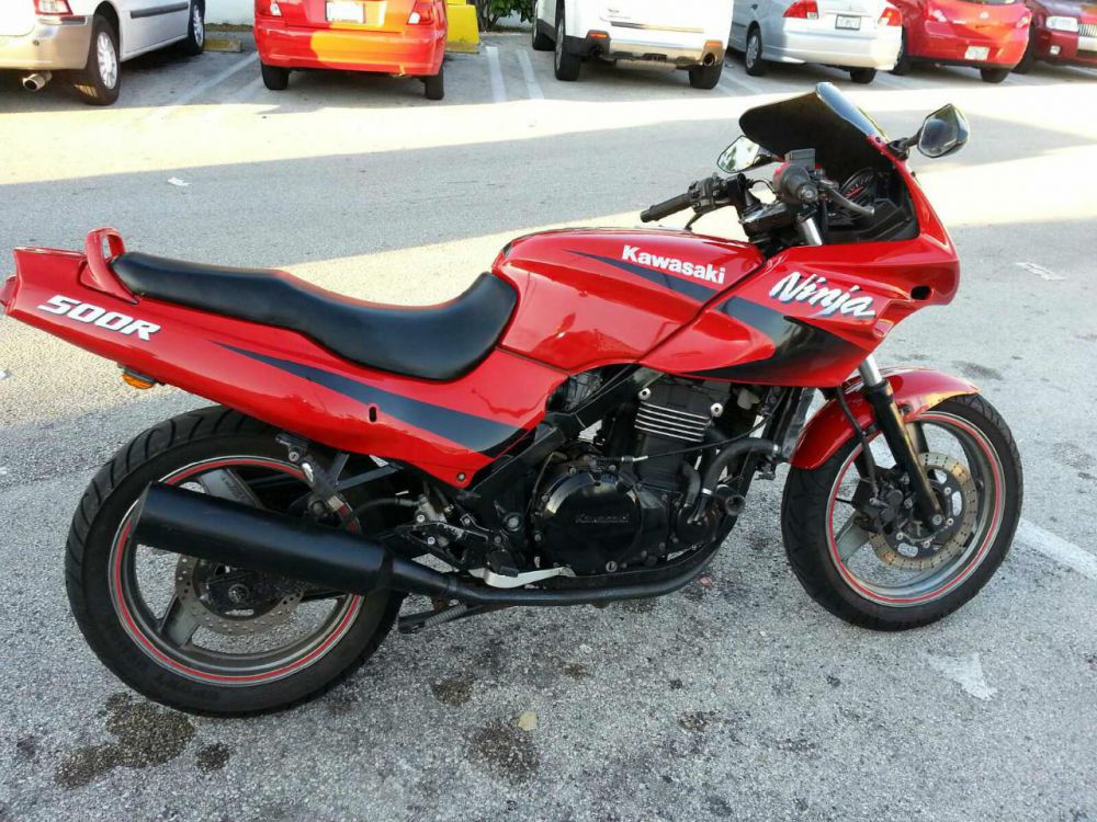 1999 Kawasaki Ninja 500R Sportbike 
