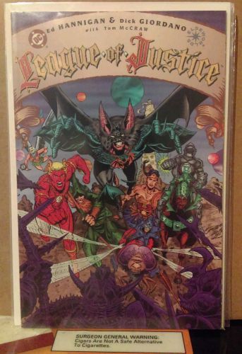 League Of Justice Book 1 Hero Quest 1996 DC Comic Elseworld Hannigan Giordano