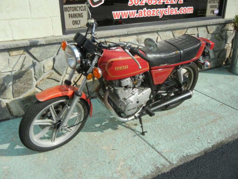 1977 Red Yamaha 400, Only 10xxx Miles!