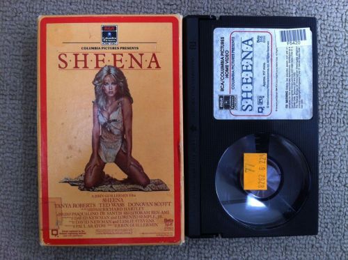 SHEENA - Beta - Tanya Roberts - Original Release on Video
