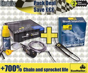 Scottoiler pack - Sport kit &amp; Dual Injector- Husaberg FS 650 E - 2003