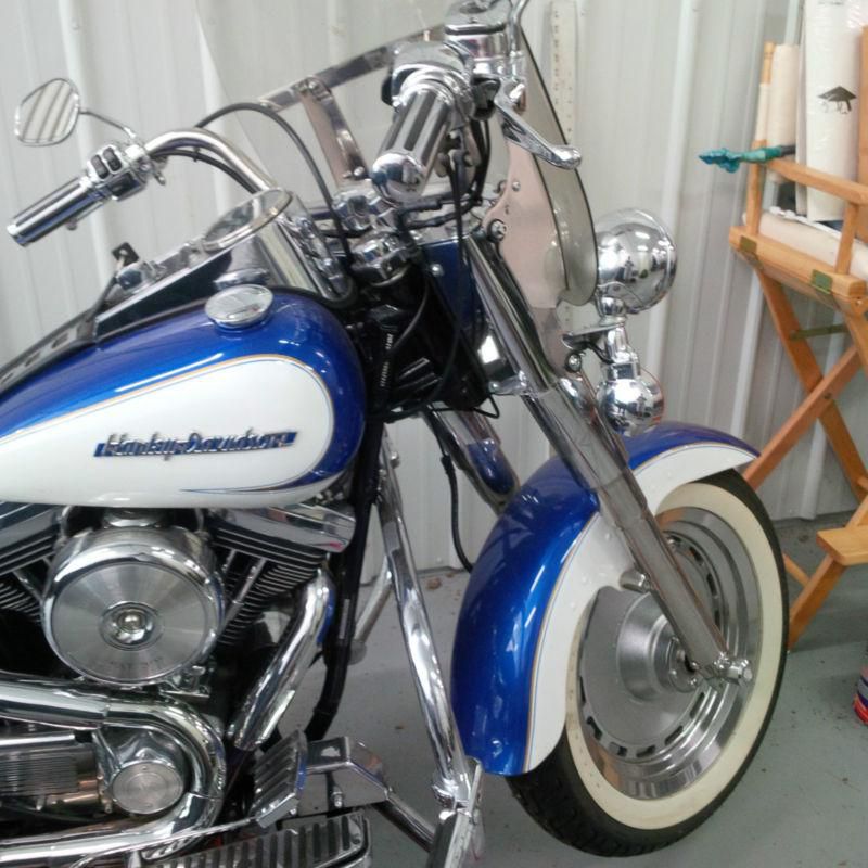 1996 harley davidson fat boy collector's motorcycle