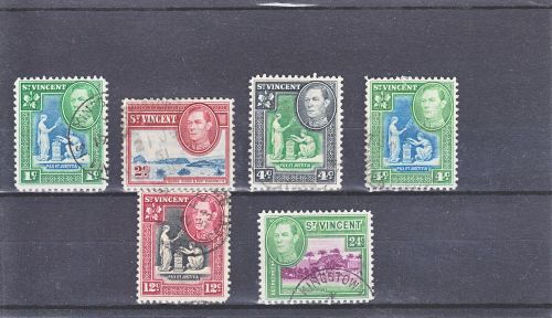 St vincent kgvi 1949 used collection
