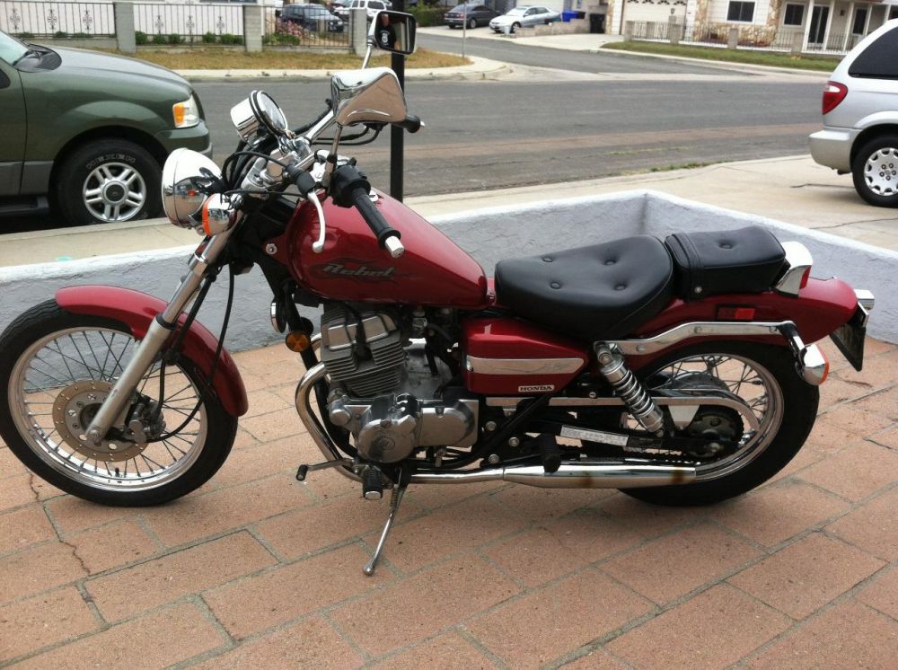 2004 honda rebel (cmx250c) sportbike 