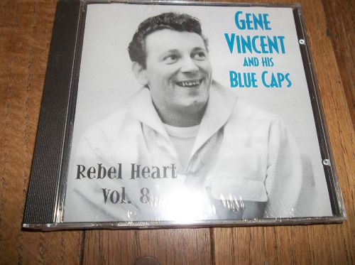 Gene Vincent Rebel Heart Vol 8 CD *SEALED* Rare Tracks + Interview